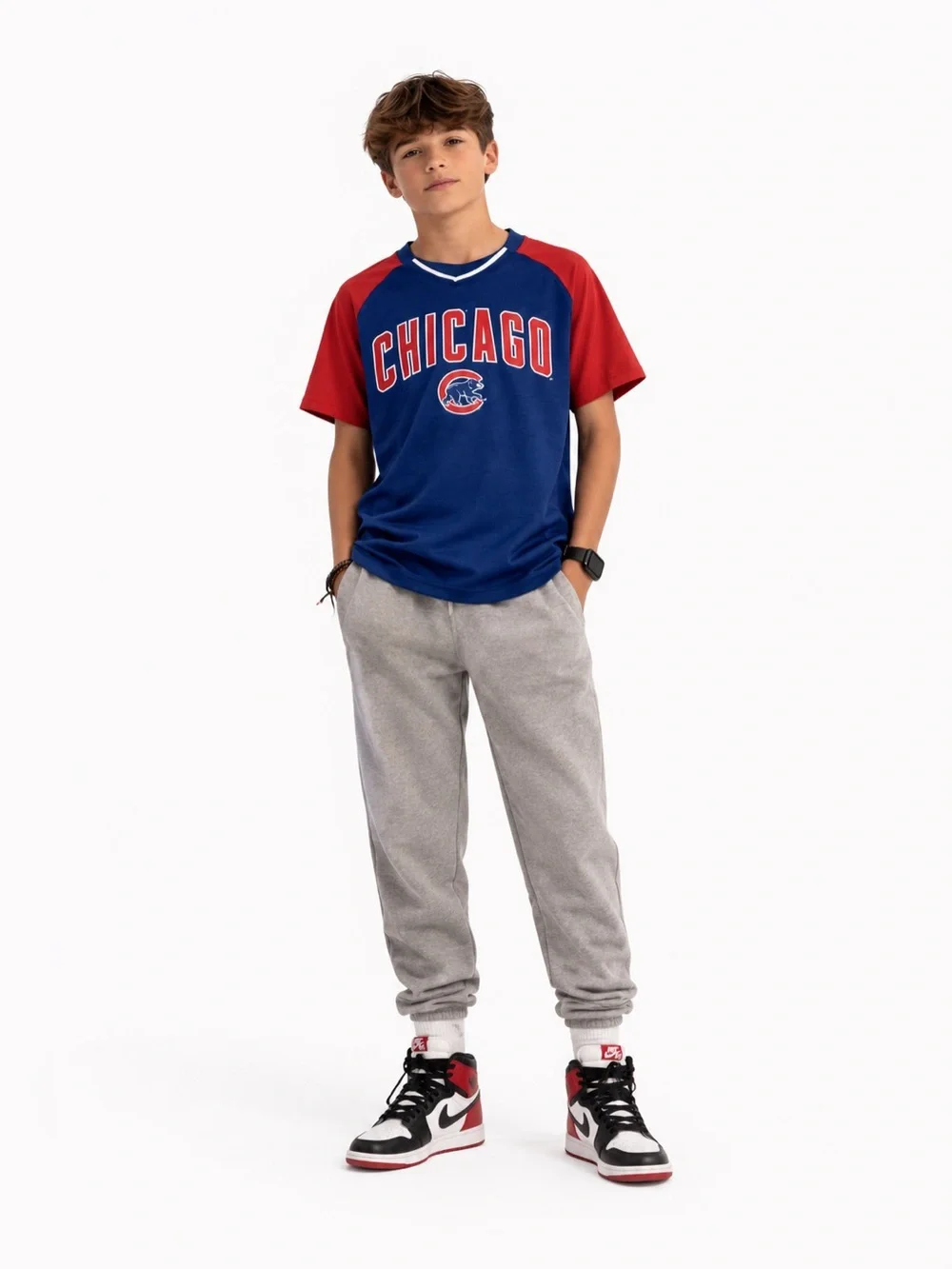 Genuine Merchandise Chicago Blue and Red Jersey